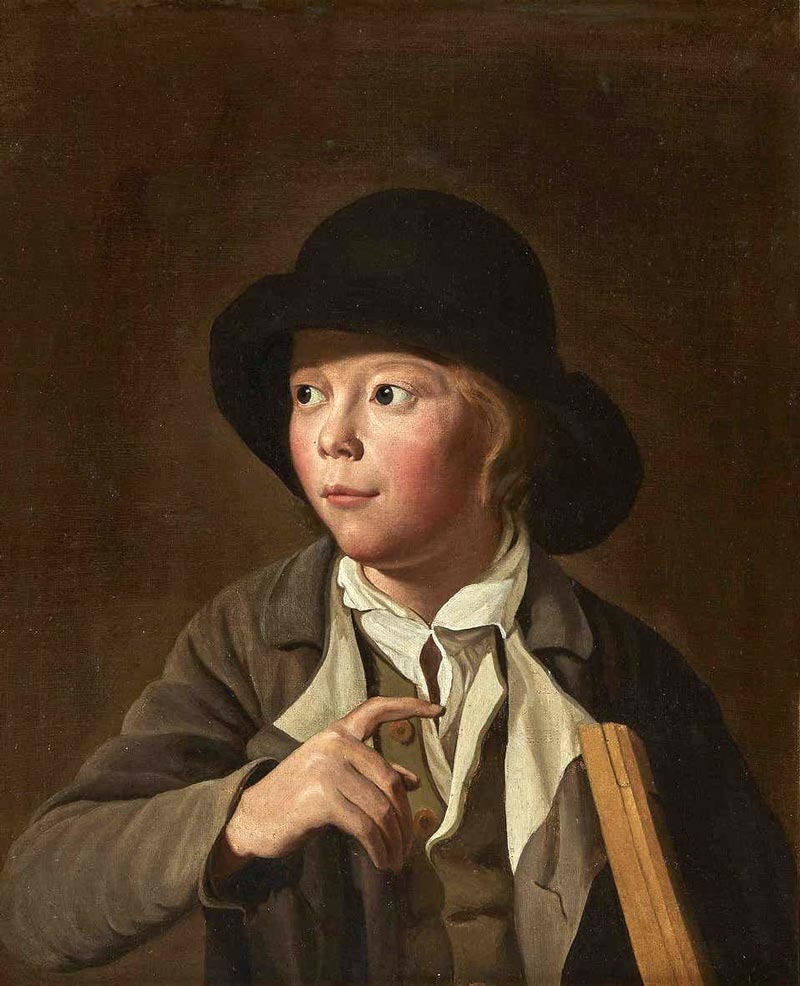 Portrait of a young artist (Портрет юного художника)