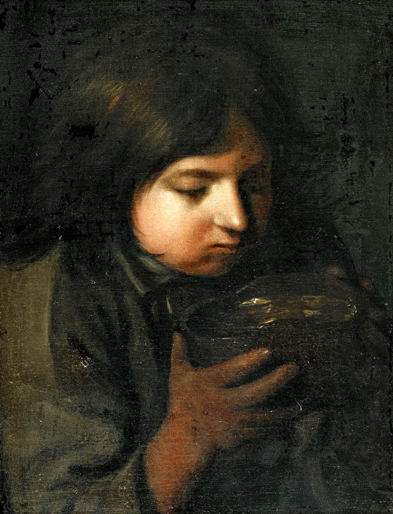 Boy with a bowl (Мальчик с чашей)