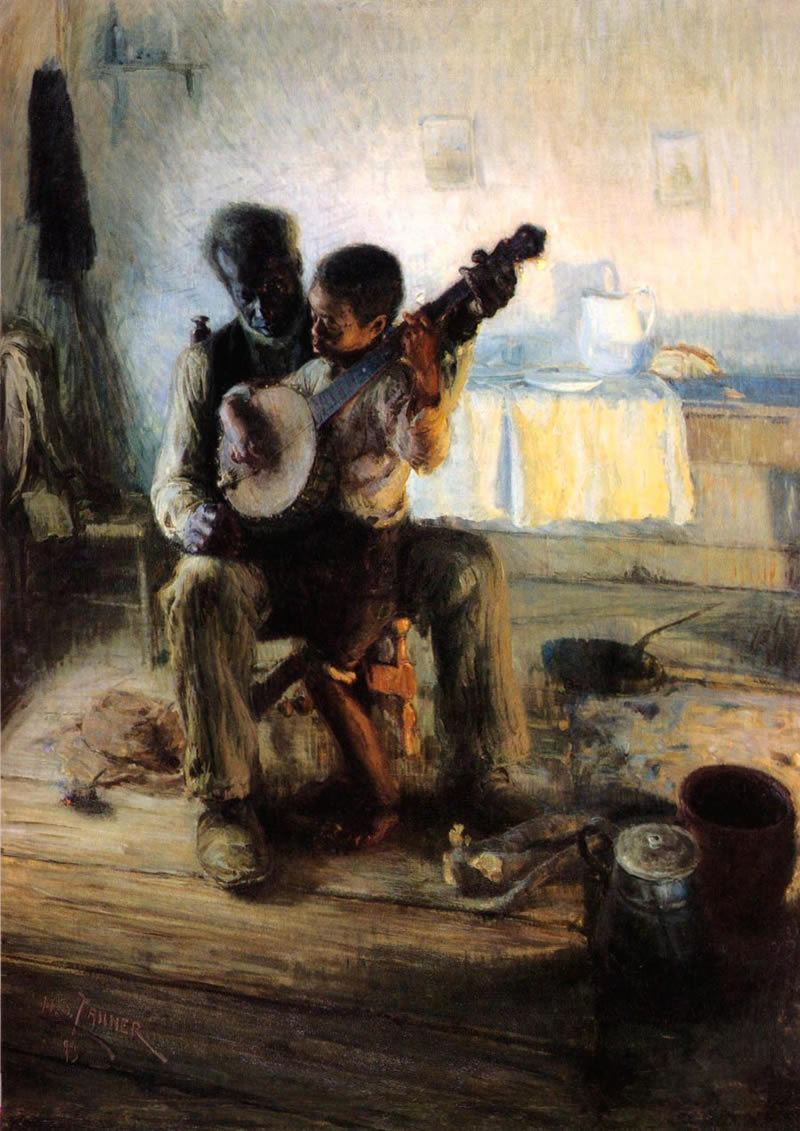 The Banjo Lesson (Урок банджо), 1893