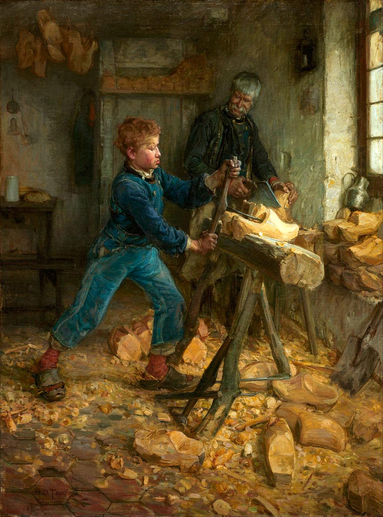 The Young Sabot Maker (Юный мастер в сабо), 1895