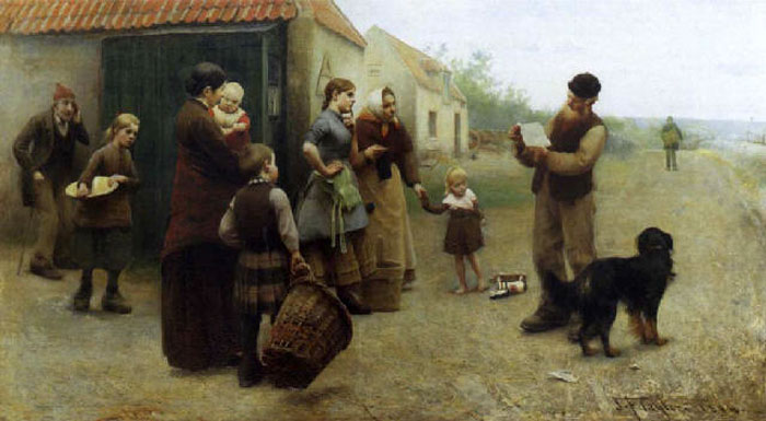 La lettera (Письмо), 1884