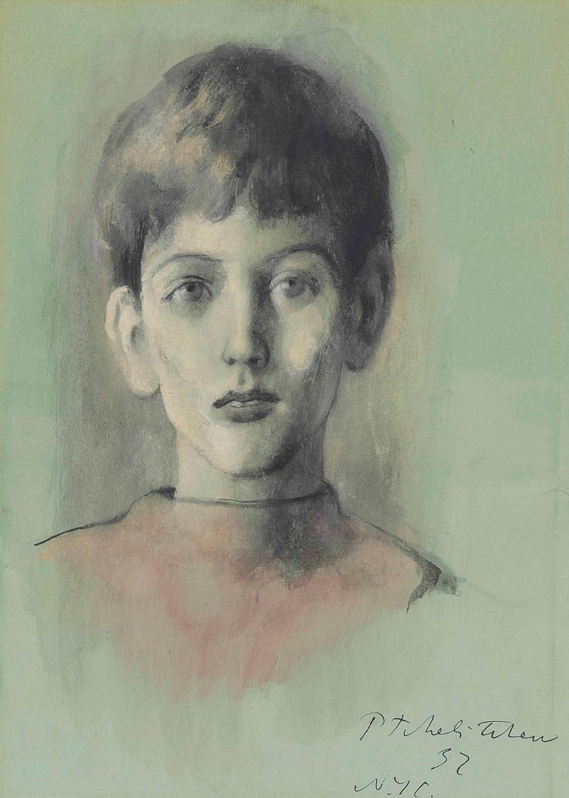 Портрет юного Оболенского (Portrait of the young Obolensky), 1932