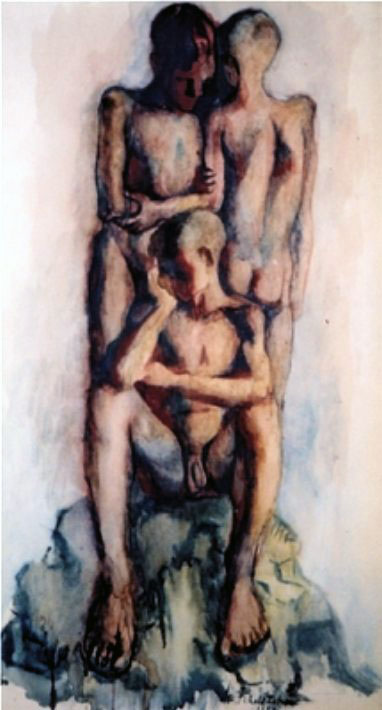 Трое юношей (Les trois hommes), 1929