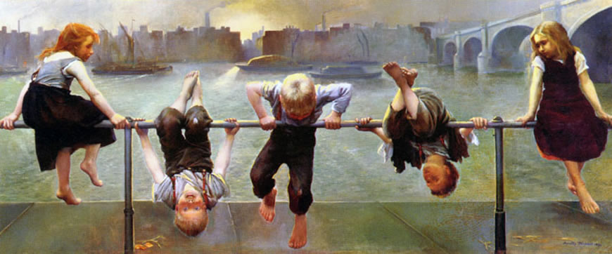 At play (Игра), 1892