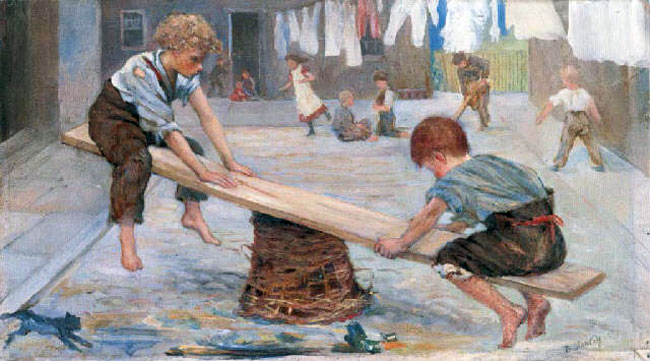 The See-saw (На качелях), 1892