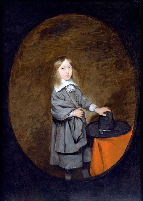 Portrait of Engel Craeyvanger, aged 9 (Портрет Анхеля Краайвангера в возрасте 9 лет), 1658