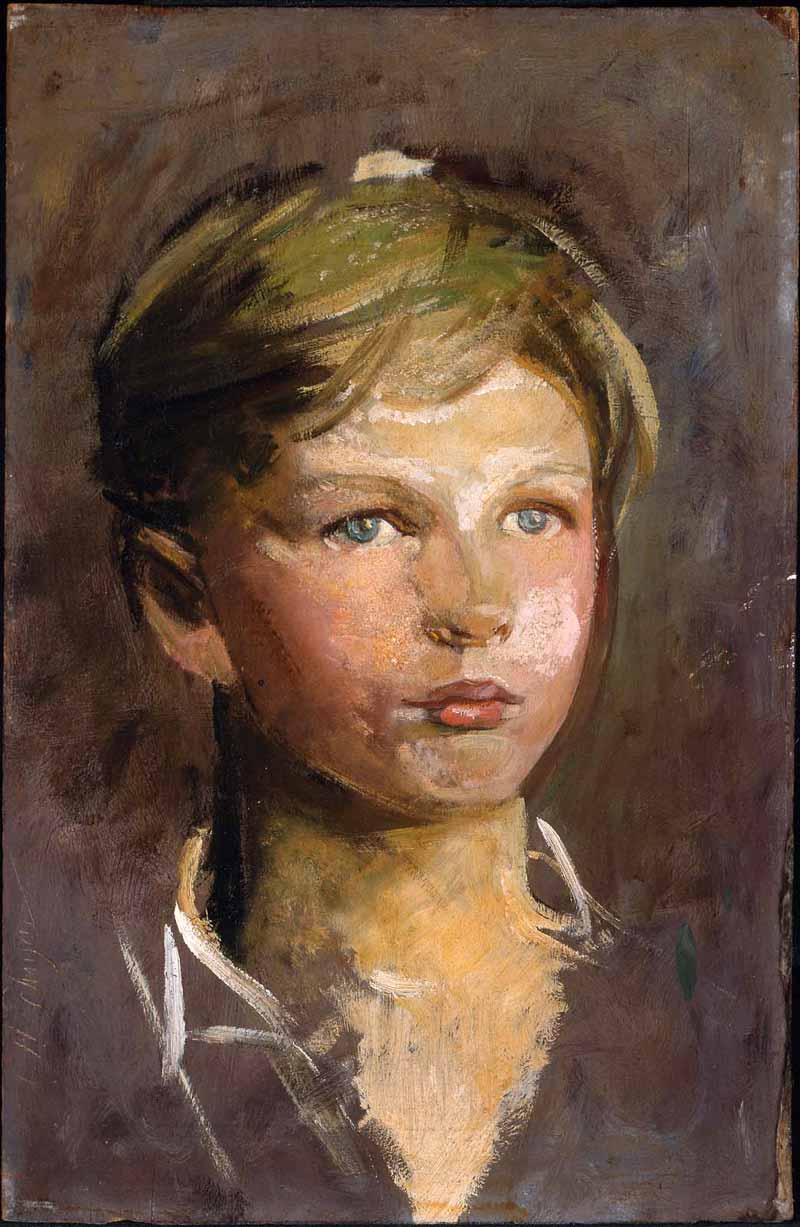 Sketch of a Young Boy (Эскиз мальчика), c.1895