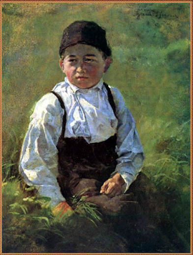 Bauernbub (Крестьянский мальчик), 1870