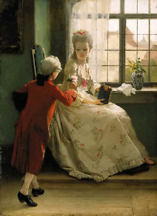 The Young Suitor (Юный жених)