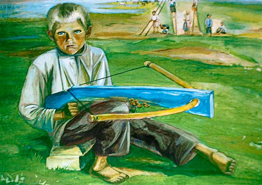 Мальчик с самострелом (Boy with crossbow), 1932