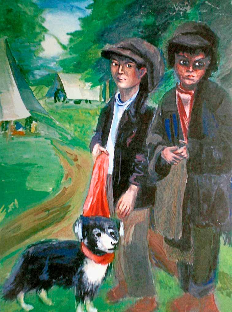 Цыганские мальчики (Gypsy boys), 1933