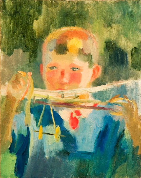 Юный планерист (Young glider pilot), 1937