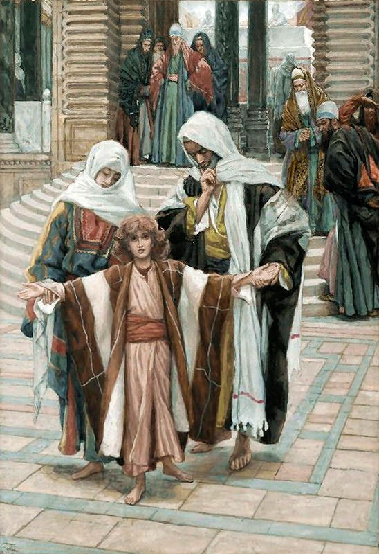 Jesus Found in the Temple (Иисус, найденный в храме), c.1886-1894