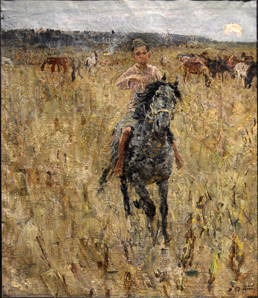 Пacтушoнoк (Shepherd boy), 1955