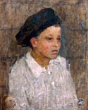 Boy in a beret