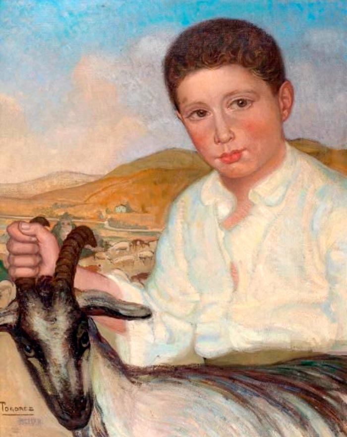 Retrato de un niño (Портрет мальчика), 1912