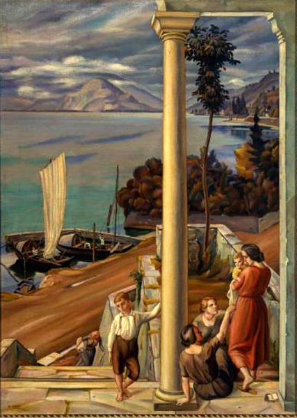 In riva al lago (На берегу озера), 1924