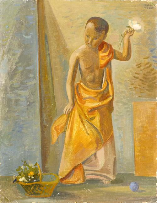 Puppo / Bird With Child (Малыш / Птица с ребенком), 1942