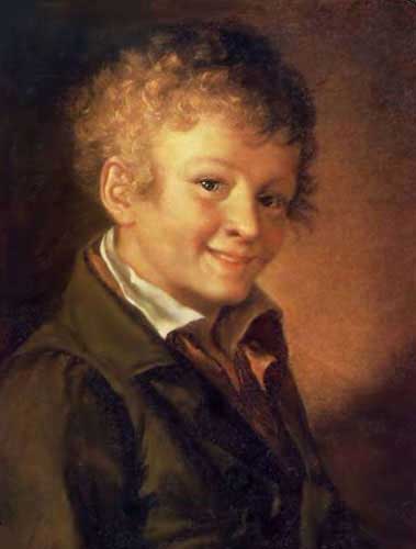 Портрет мальчика Козакова (Portrait of a Boy Kazakov), 1820