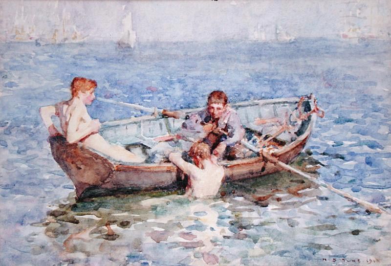 August Blue (Голубой август), c.1911