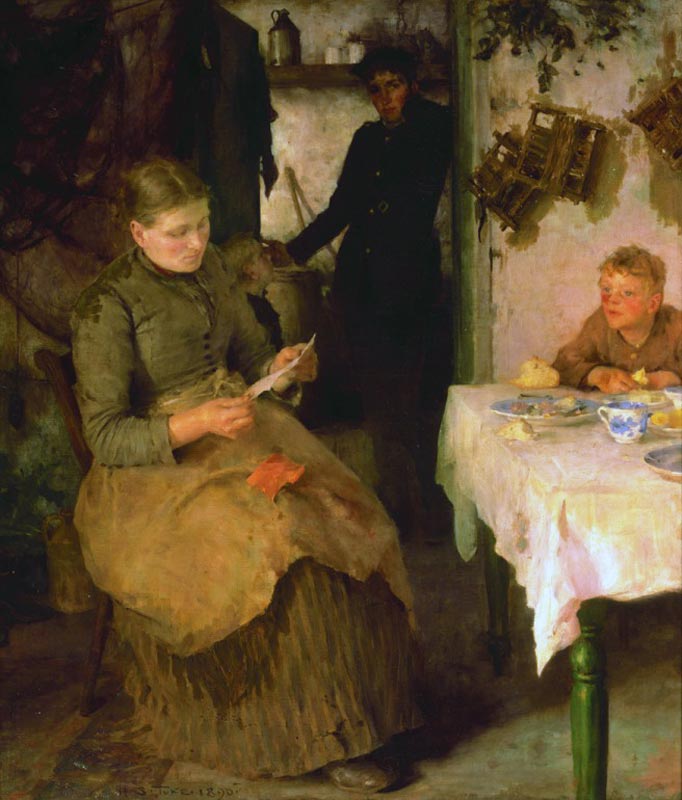 The Message (Письмо), 1890