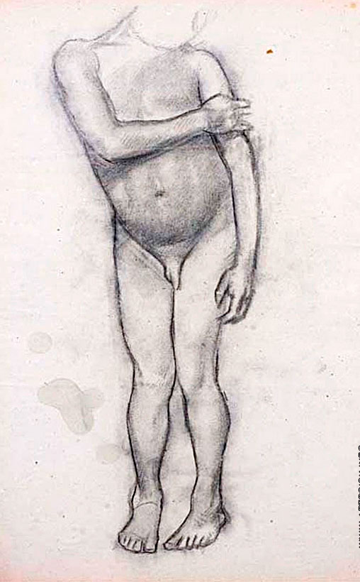 Обнаженный мальчик (Nude boy), 1910s