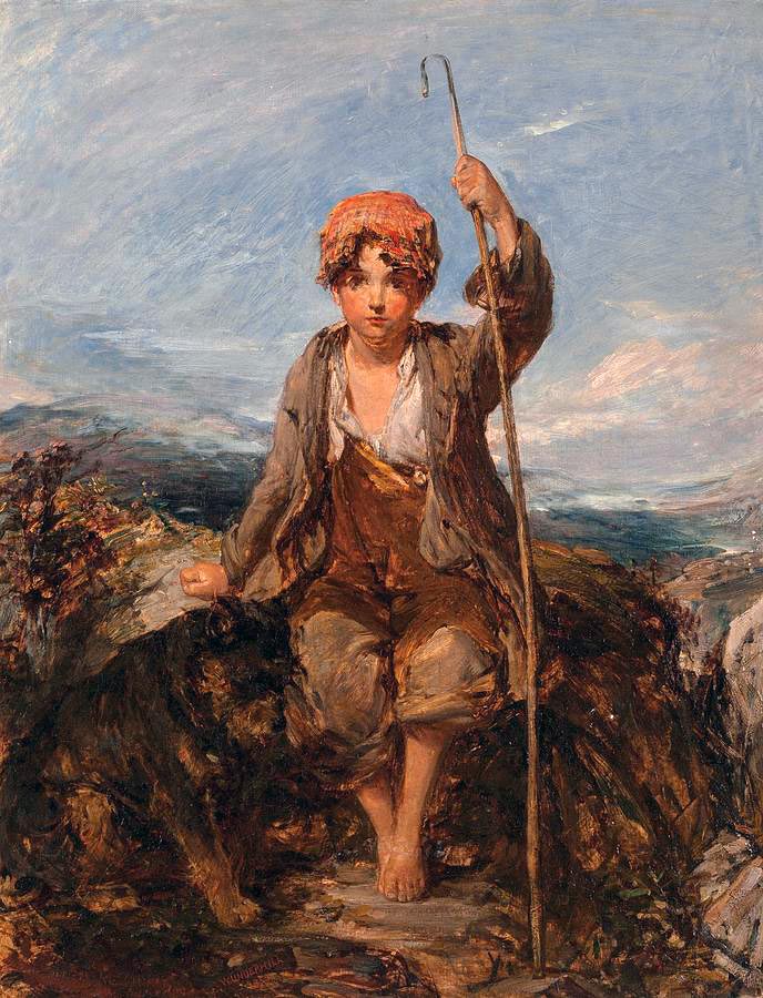 The young shepherd boy (Пастушок), 1850