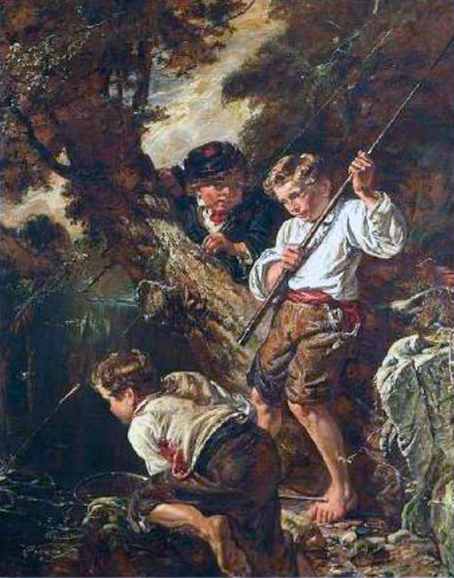 Young Fishermen (Юные рыбаки)