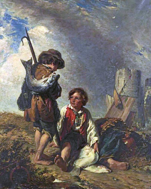 The young anglers (Юные рыболовы)