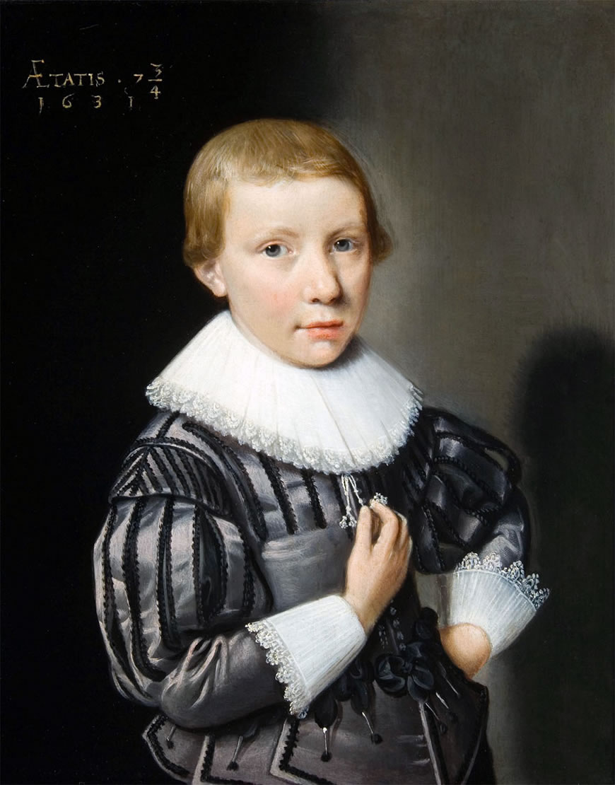 Portrait of a Boy ages Seven and three quarters (Портрет мальчика 7ми лет в три четверти), 1631 (?)