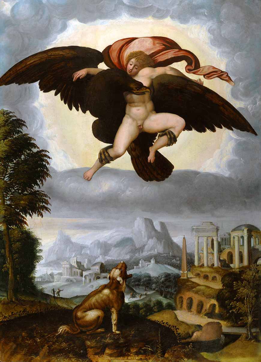 The Abduction of Ganymede (Похищение Ганимеда), mid XVI