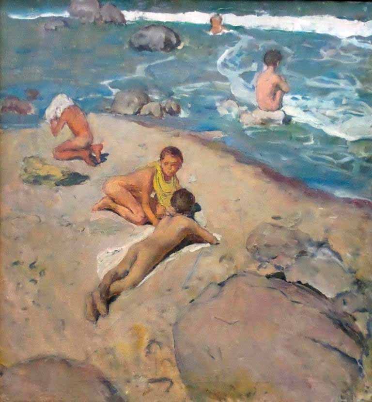 На берегу моря (On the coast), 1970е