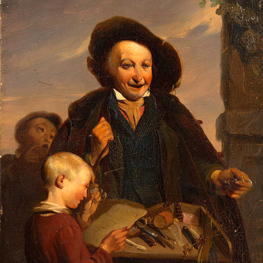 The Traveling Merchant (Путешествующий купец), c.1830