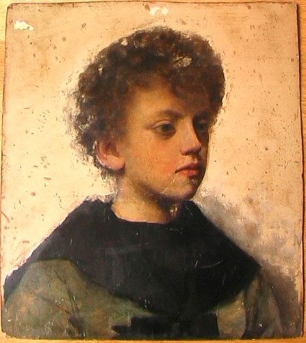 Portrait of a Young Boy (Портрет мальчика), XIX