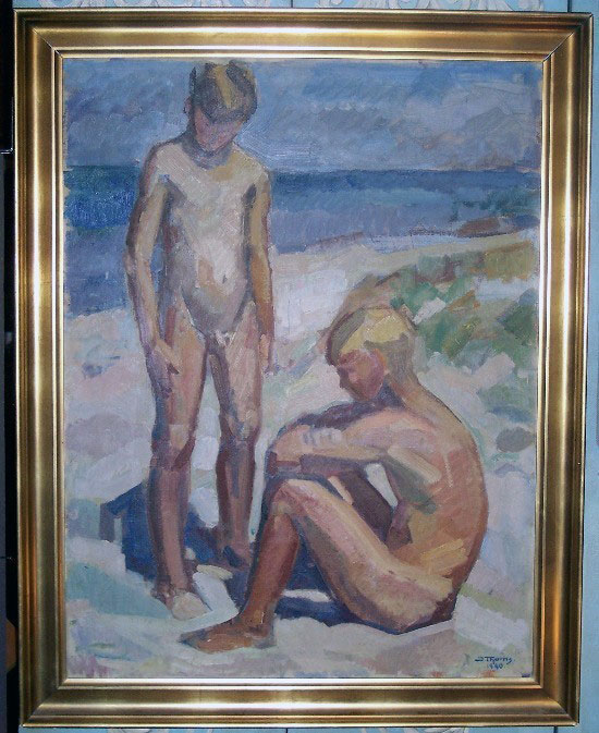 Young Bathers (Юные купальщики), 1940