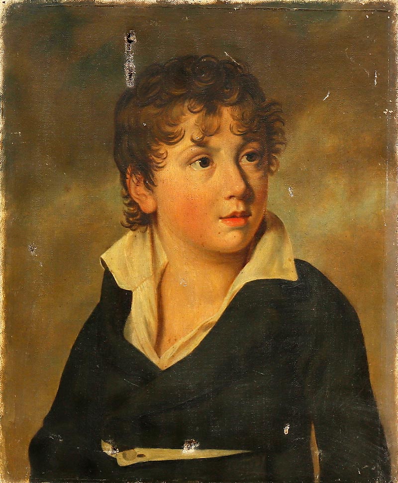 Portrait of a boy (Портрет мальчика), XIX