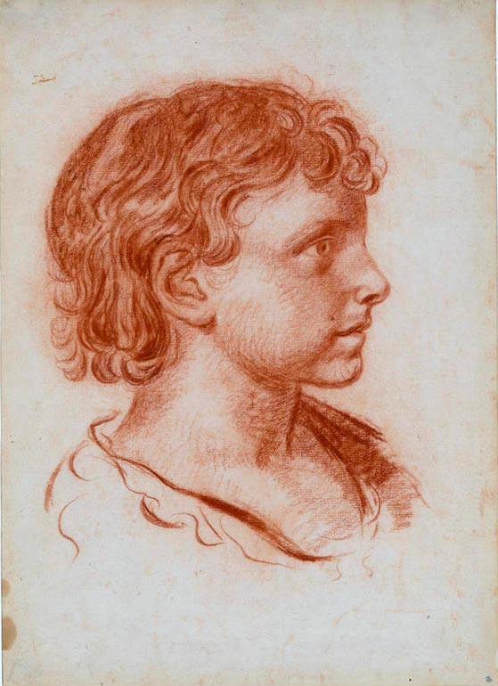 Portrait of a young boy (Портрет мальчика), XVIII