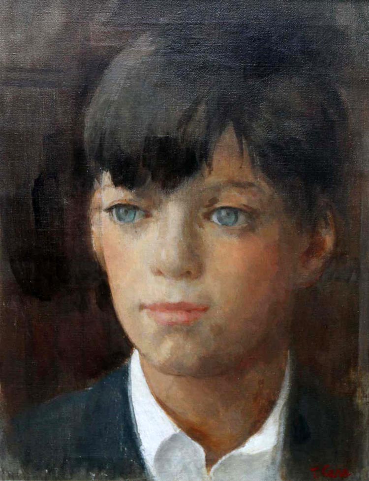 Portrait of a Boy (Портрет мальчика), c.1940