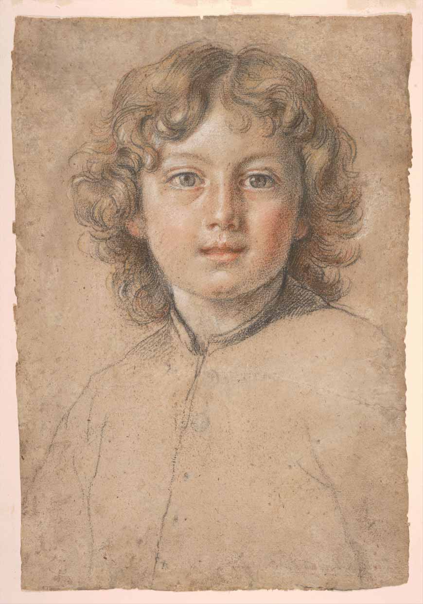 Head of a Young Boy (Голова мальчика), XVII