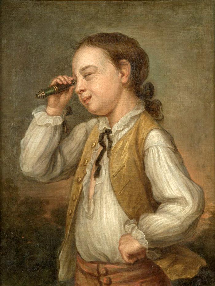 The sense of sight (Чувство зрения), c.1750