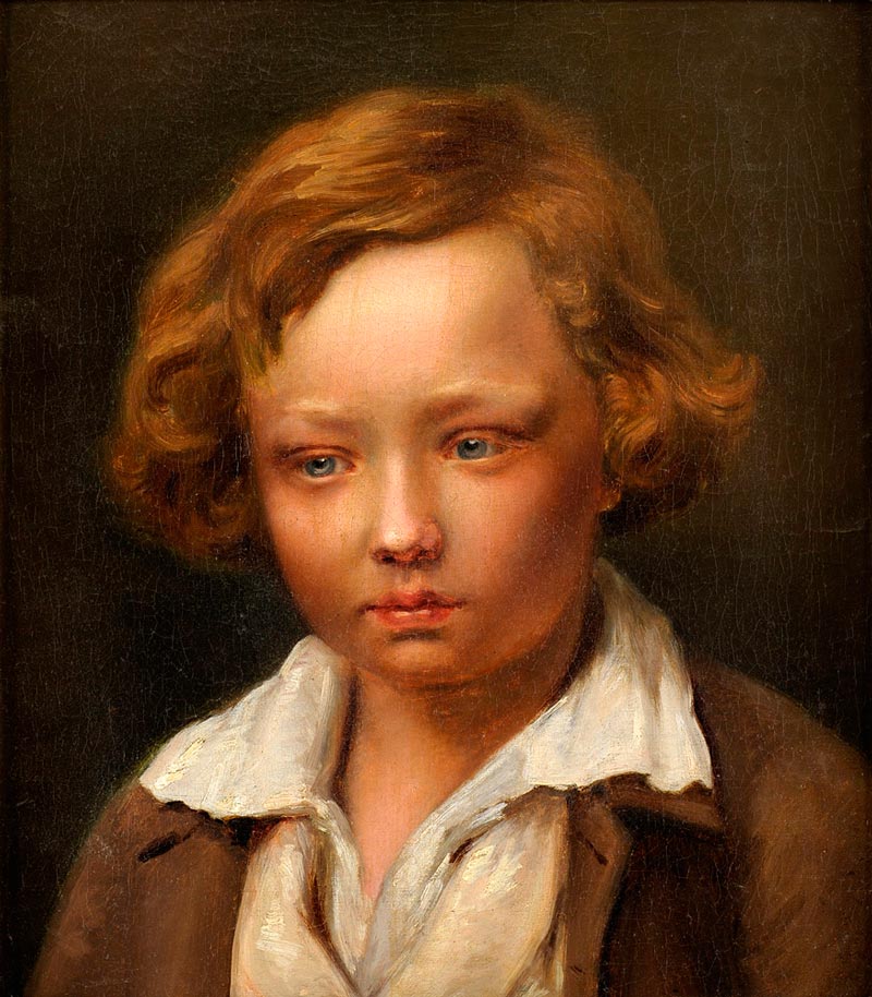 Портрет мальчика (Portrait of a boy), XIX