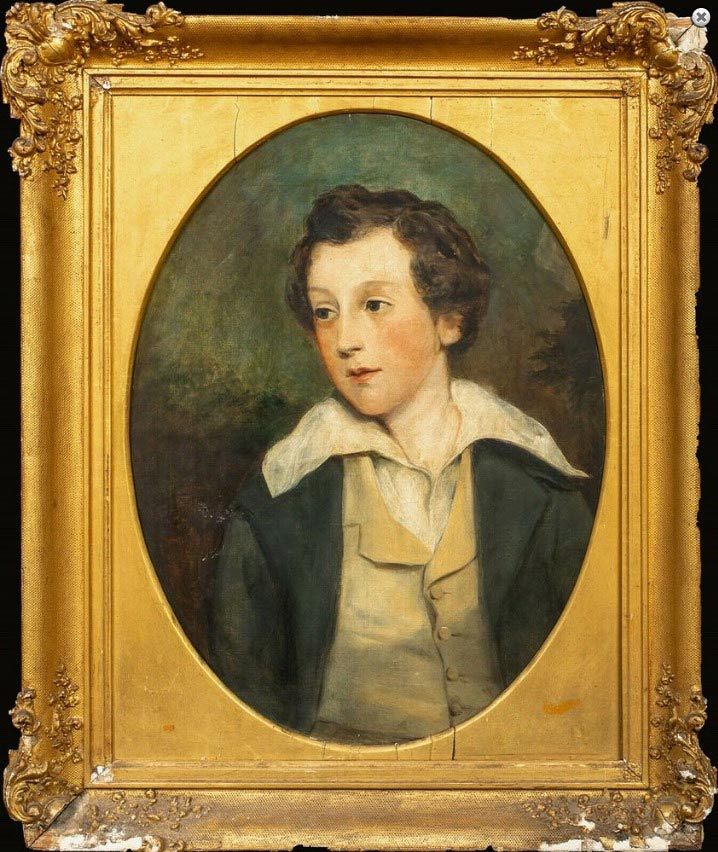 Portrait of a young boy (Портрет мальчика), XVIII