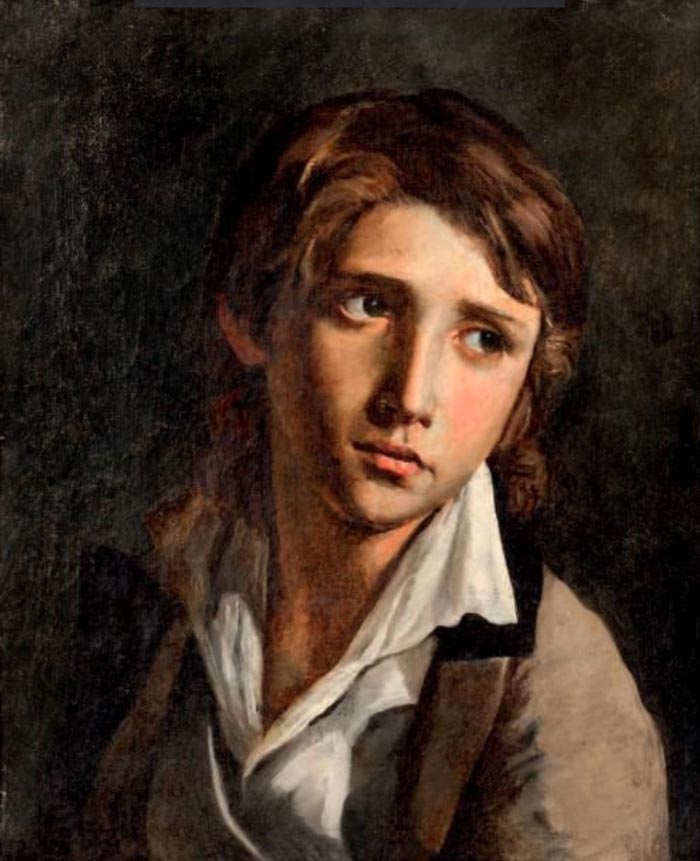 Portrait de jeune garçon (Портрет мальчика), XIX