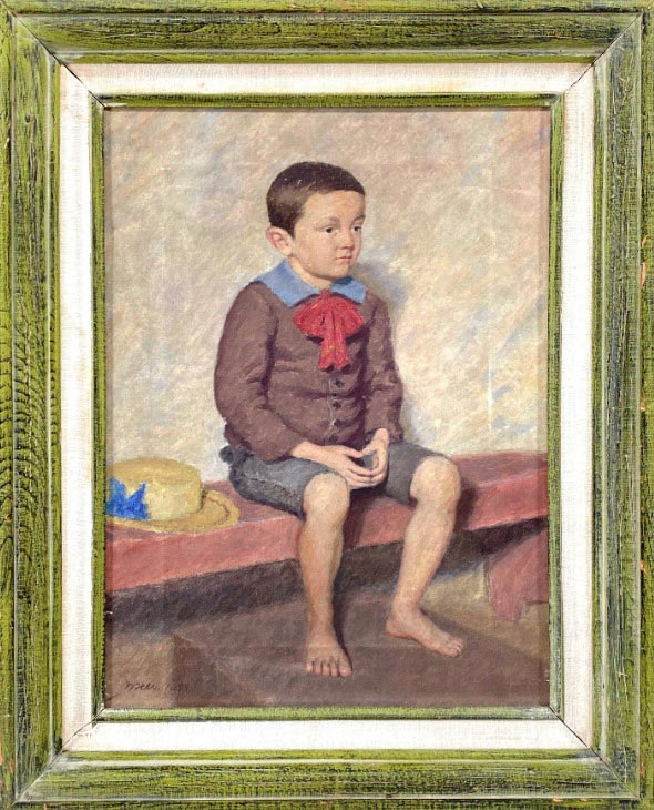 Sitting Boy (Сидящий мальчик), c.1899