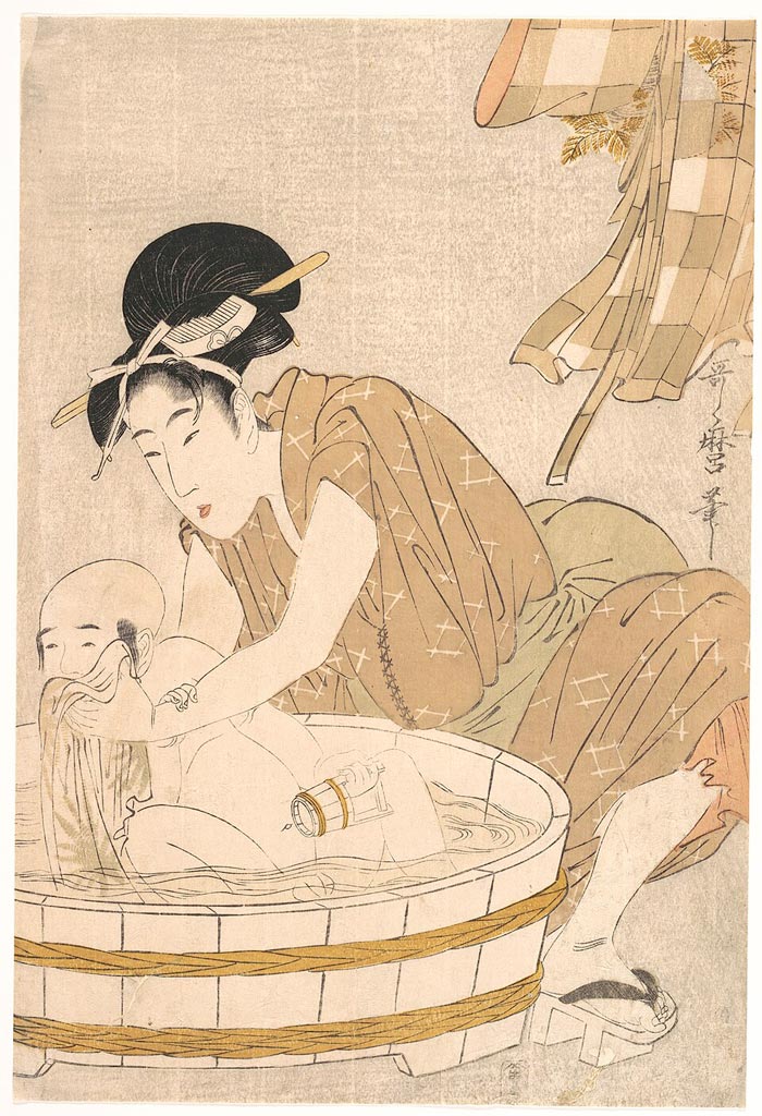 Bathtime / Gyōzui (Купание), 1801