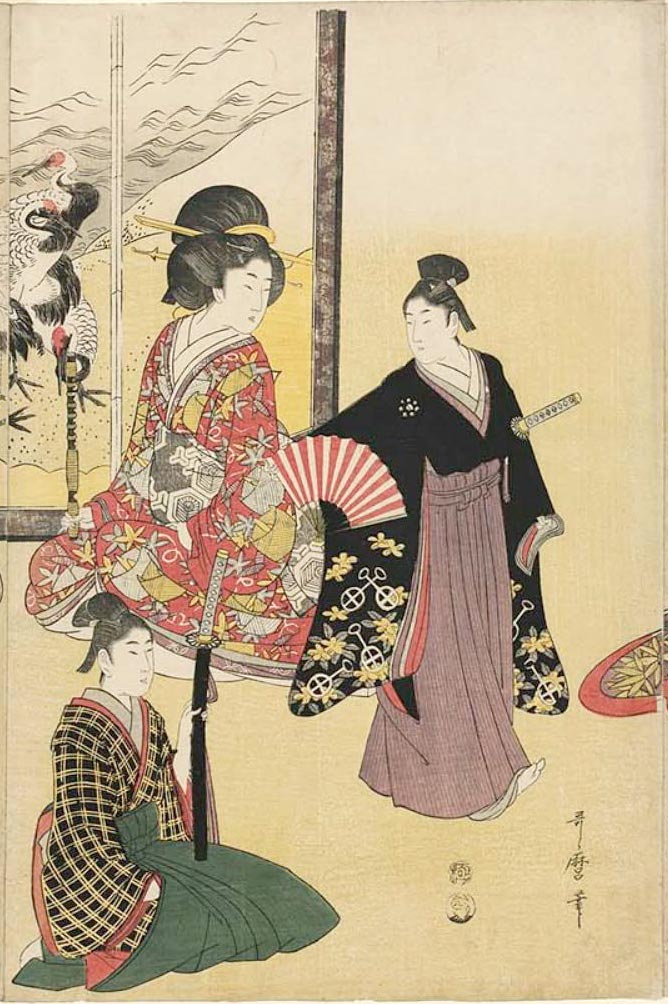 Young Boy Dancing before Women (Мальчик, танцующий перед женщинами), 1801