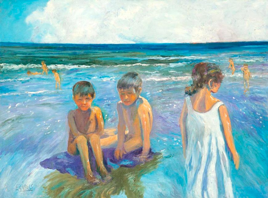 Baño de mar (Купание в море)