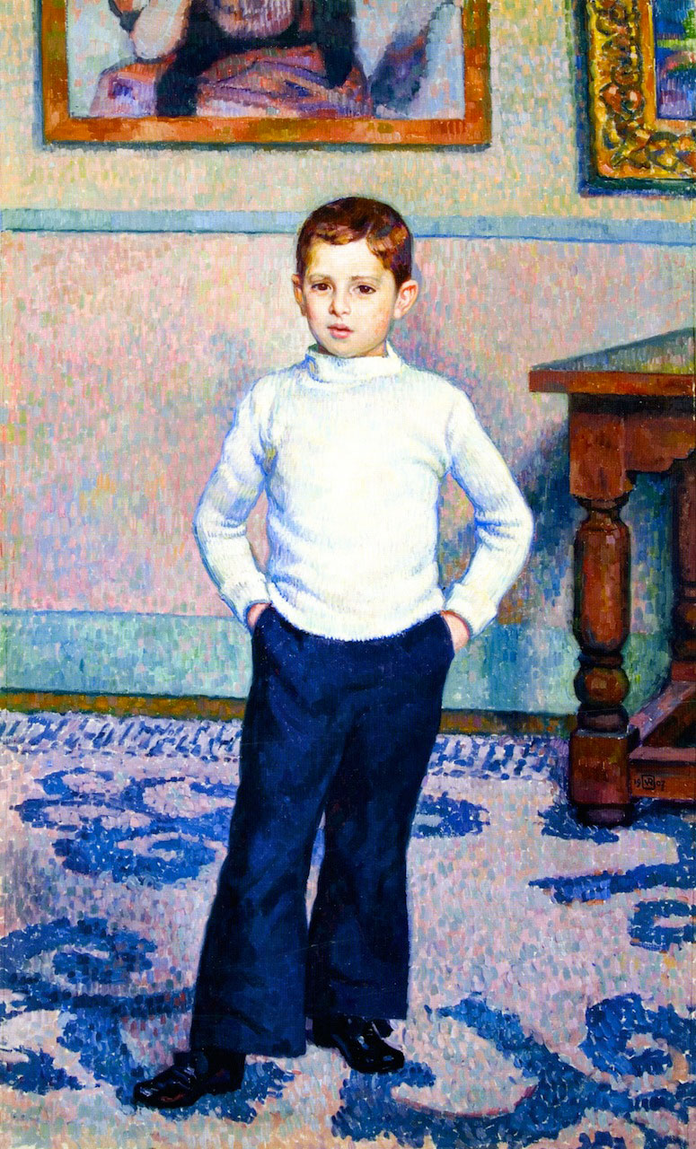 Portrait of Jean-Marie Gevaert as a Boy (Портрет Жан-Мари Геваера в детстве), 1907