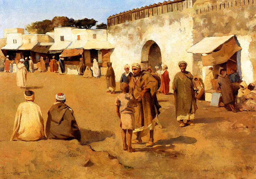 Moroccan Market (Марокканский рынок), 1883