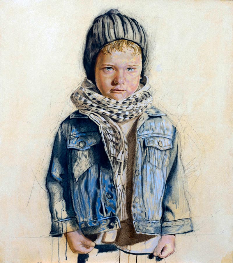 Blue Boy (Мальчик в голубом), 2017